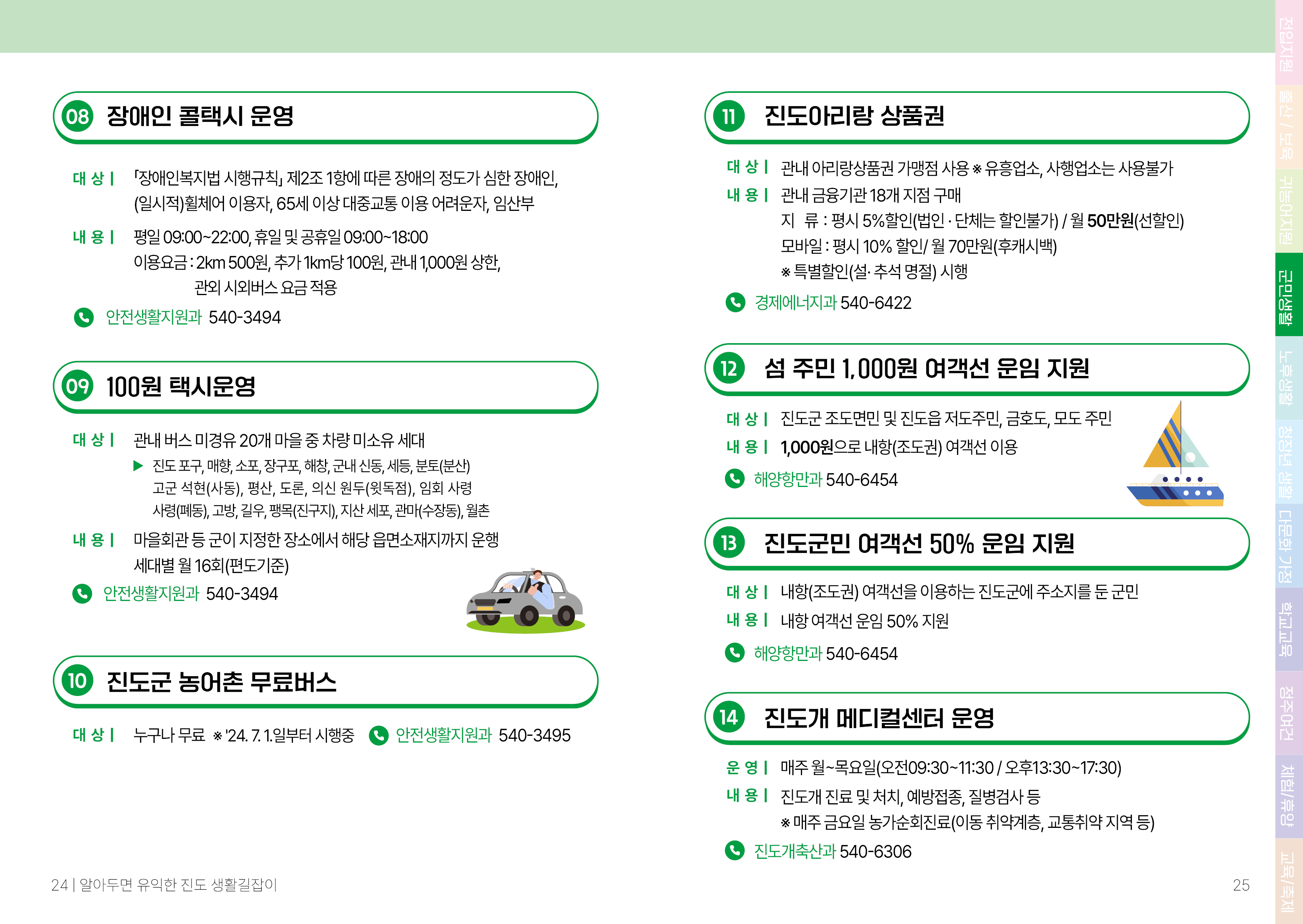 2026년 진도 인구정책 지원사업. 자세한 내용은 첨부된 PDF파일을 참고