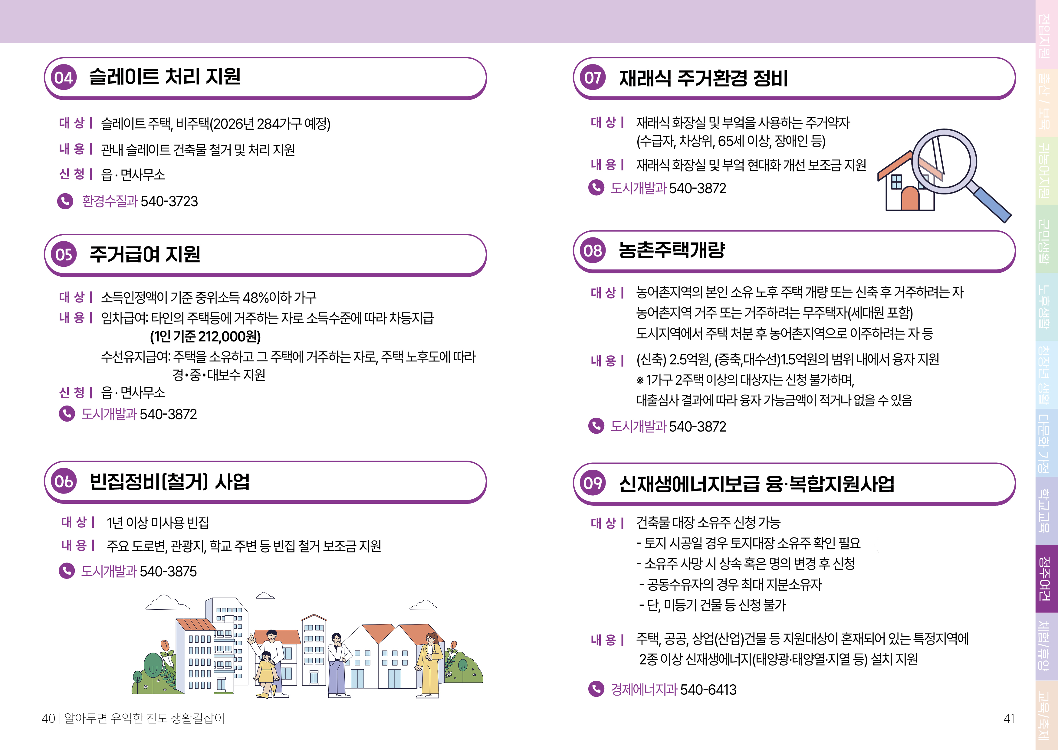 2026년 진도 인구정책 지원사업. 자세한 내용은 첨부된 PDF파일을 참고