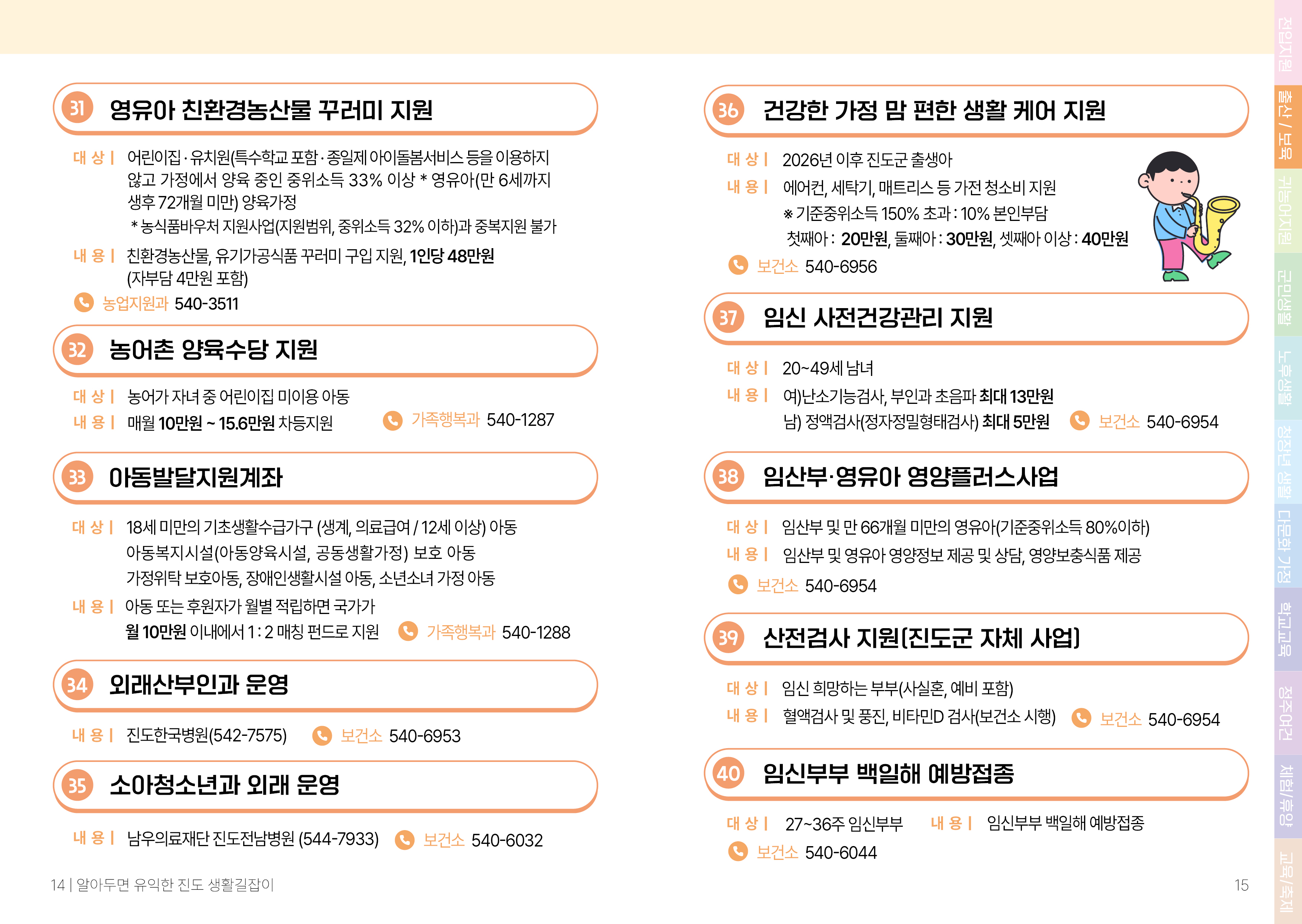 2026년 진도 인구정책 지원사업. 자세한 내용은 첨부된 PDF파일을 참고