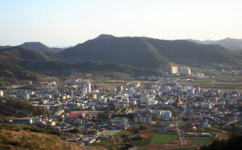 2006년 진도읍 전경