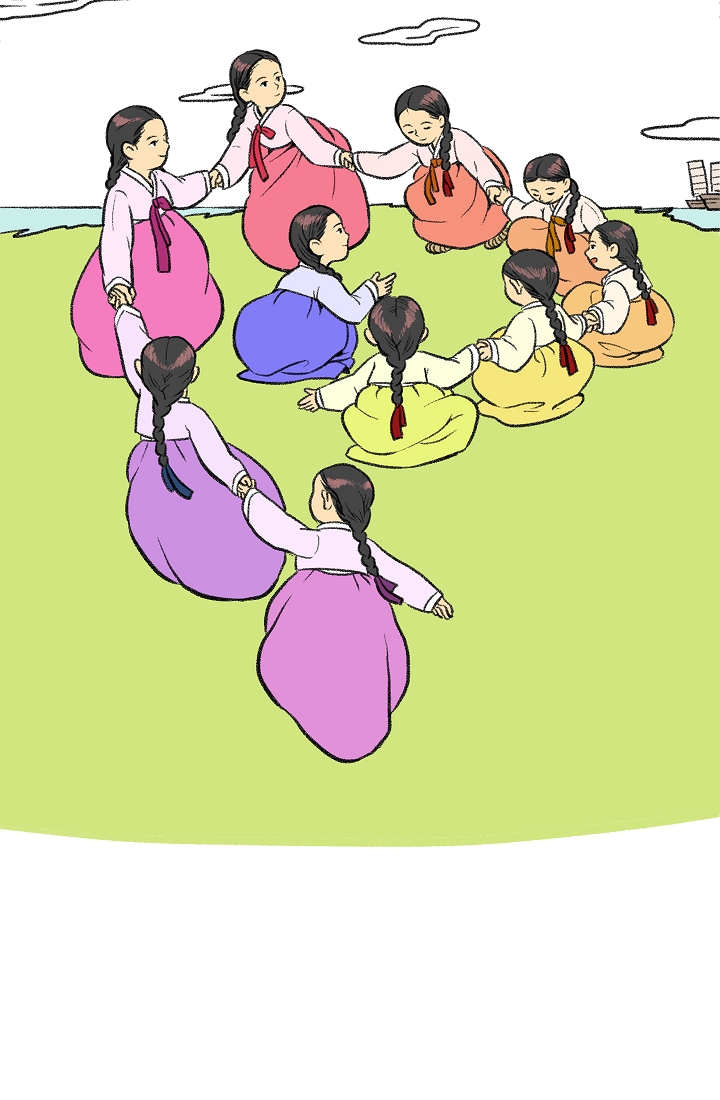 찬란한 진도민속문화 유네스코인류무형문화유산 - 강강술래