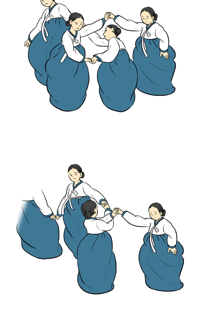 찬란한 진도민속문화 유네스코인류무형문화유산 - 강강술래