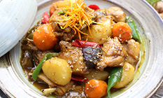 울금닭찜