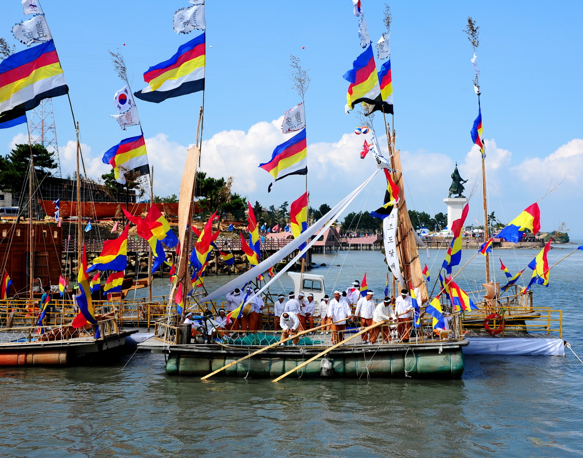2012 진도 관광사진 전국 공모전 입선 (닻배놀이) 이미지