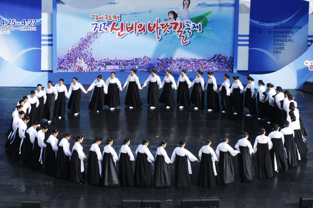 2013 진도 전국 사진 공모전 입선(강강술래) 이미지