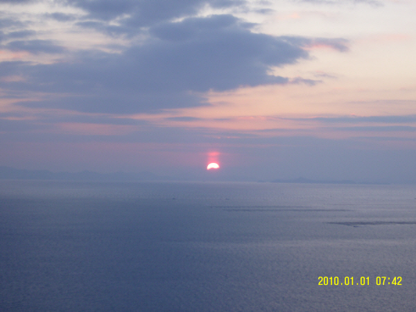 접도 수품항 일출 첨부#2