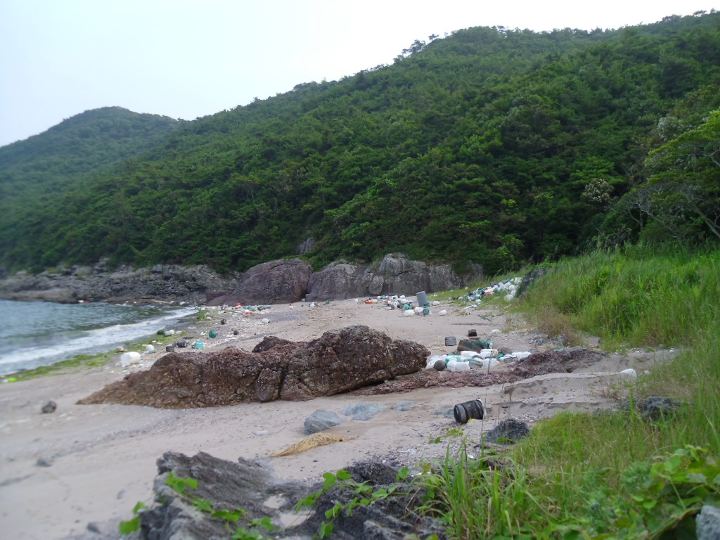 접도웰빙등산로 해안코스 쓰레기 정화 첨부#2