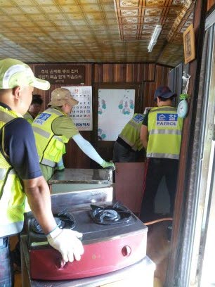 진도군 방범연합회 의신면 창포리 태풍피해현장속으로 ~~ 첨부#7