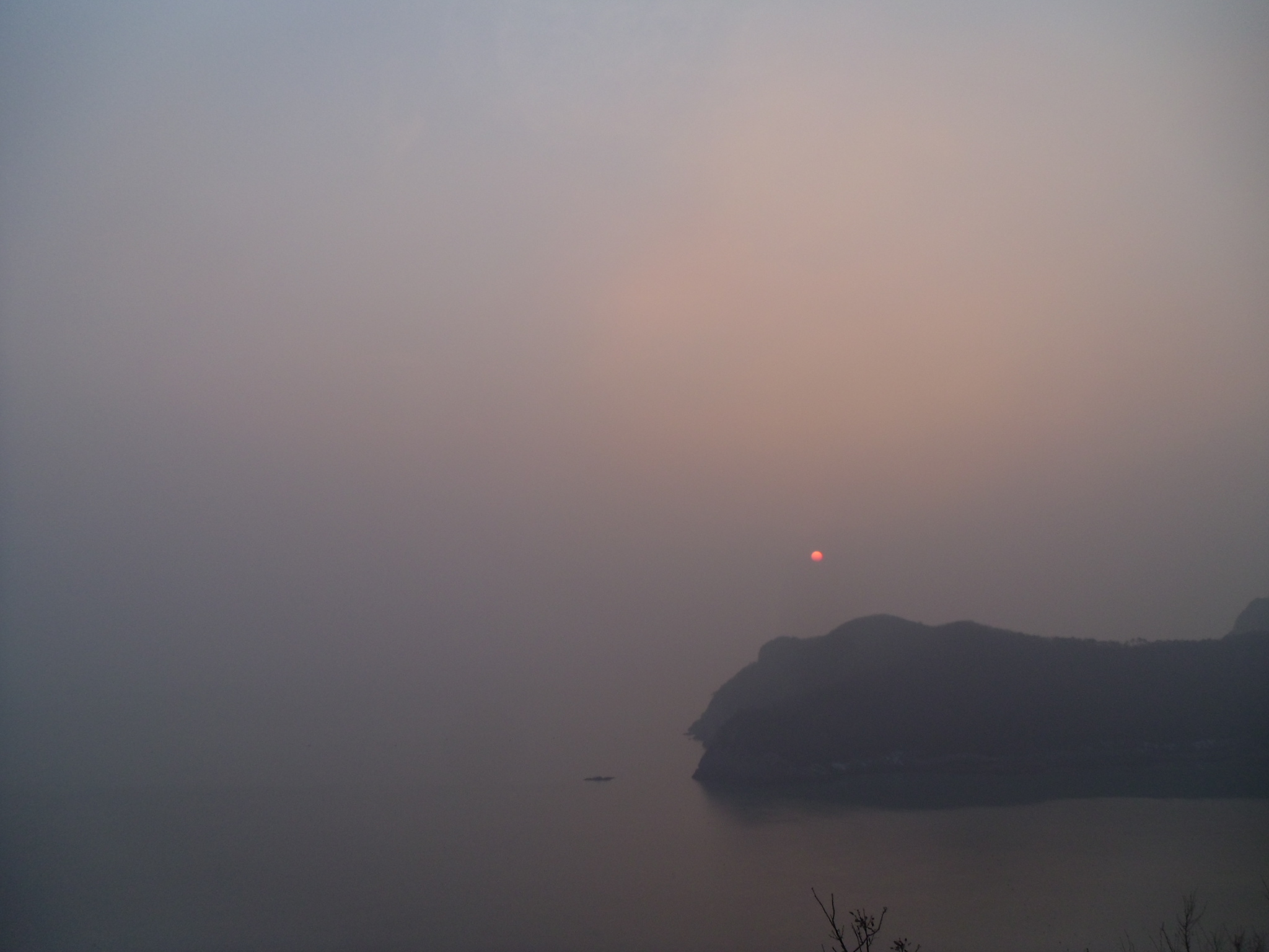 진도 접도 아홉봉 해넘이. 첨부#2