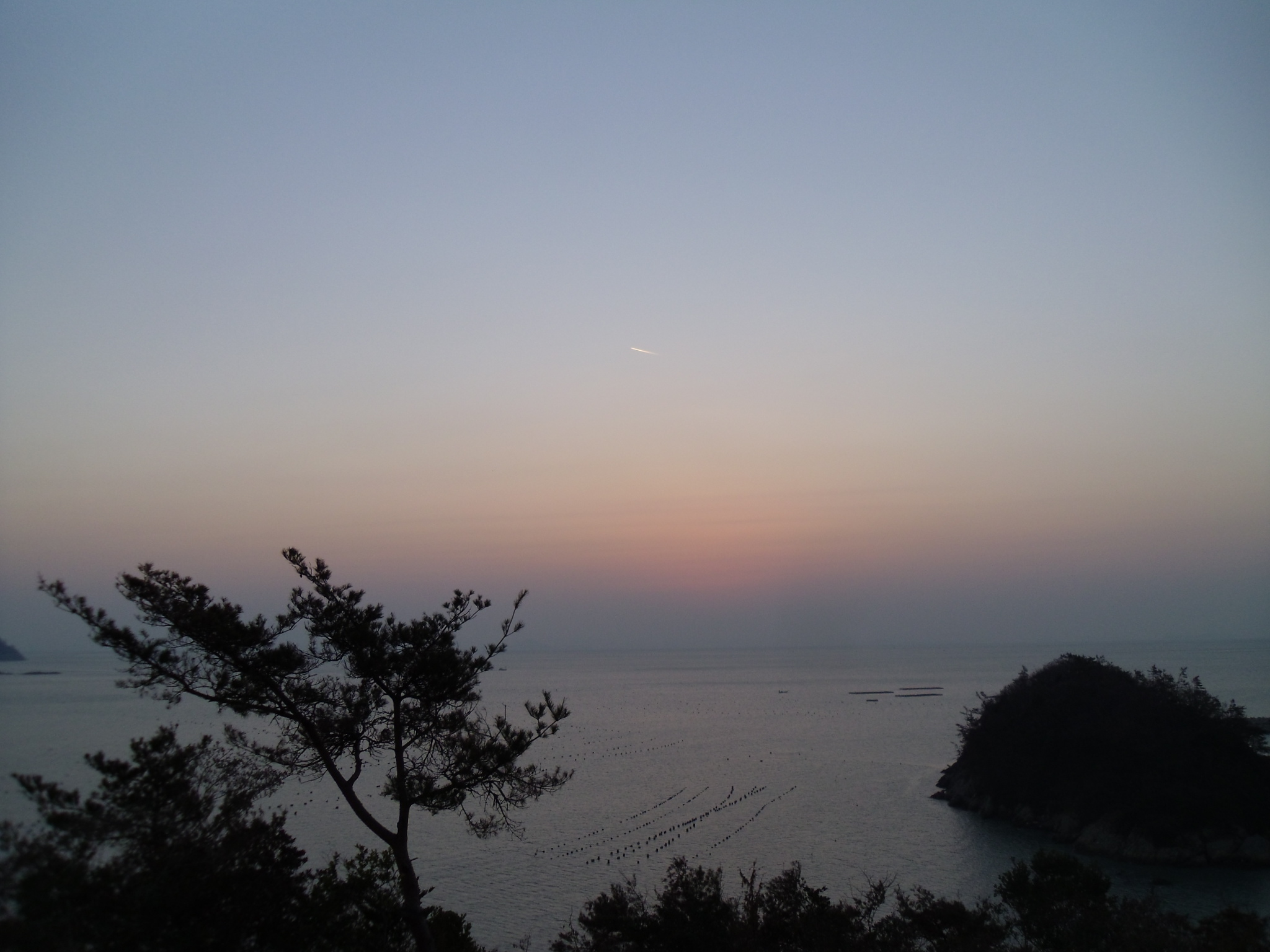 진도 접도 수품항 목섬끝 해맞이. 이미지