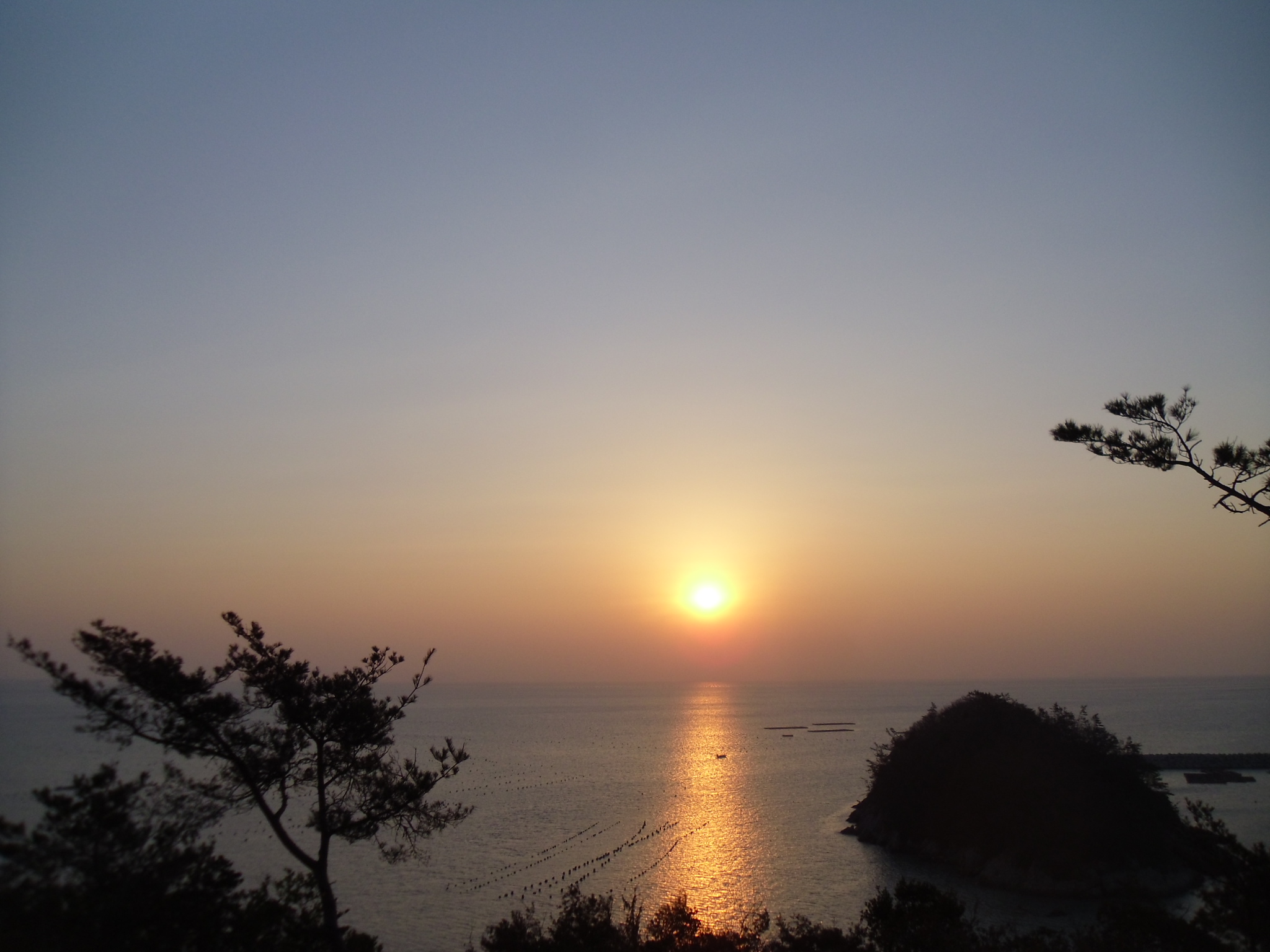 진도 접도 수품항 목섬끝 해맞이. 첨부#6