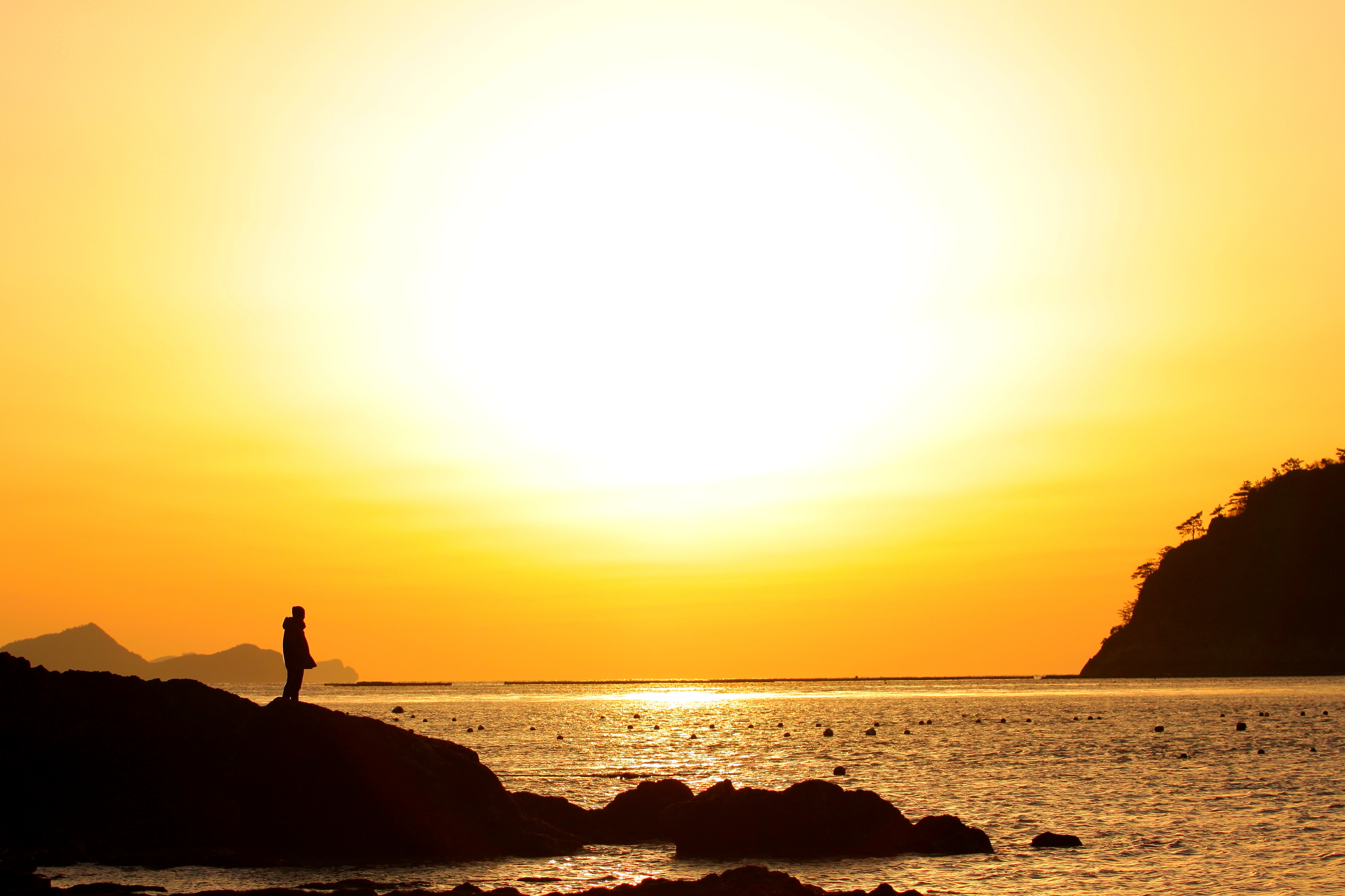 2013년 설연휴 진도 세방낙조 일몰 이미지