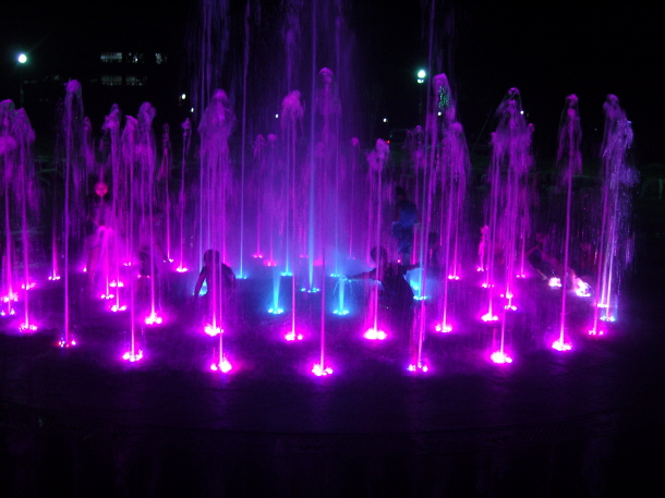 진도군 철마공원 분수대 이미지