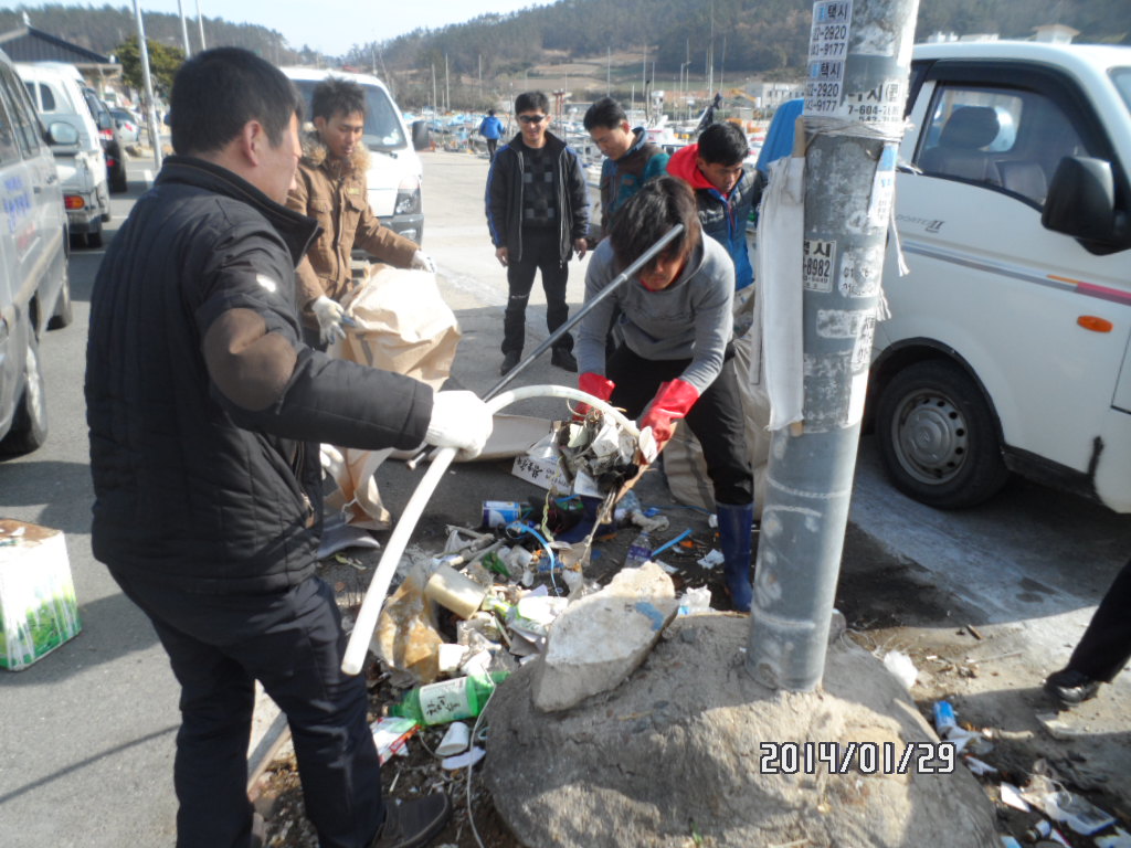 서망항 정화활동 이미지