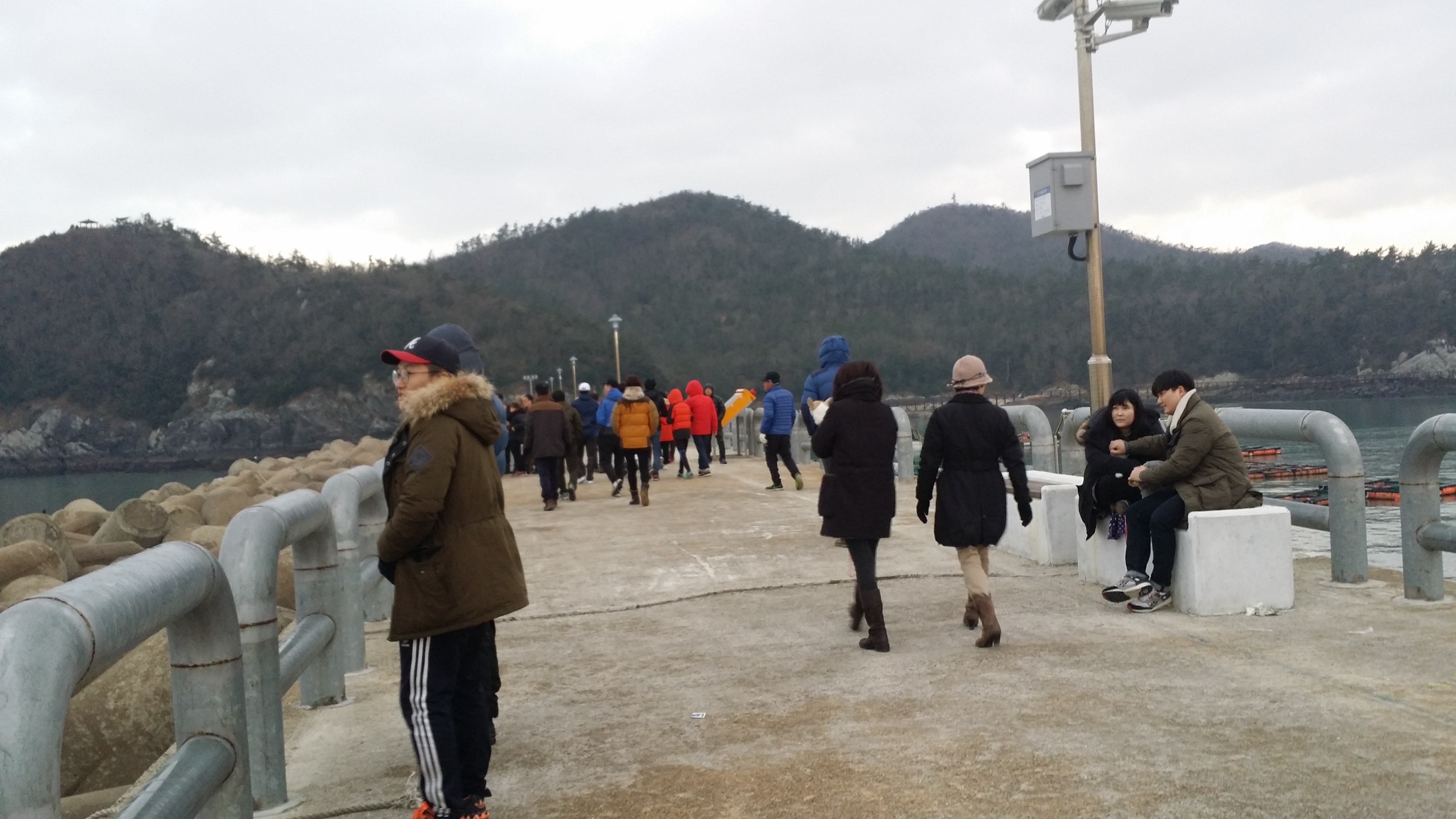 힐링의 섬 진도접도 수품항 서방파제 일출(2017년1월1일) 첨부#3