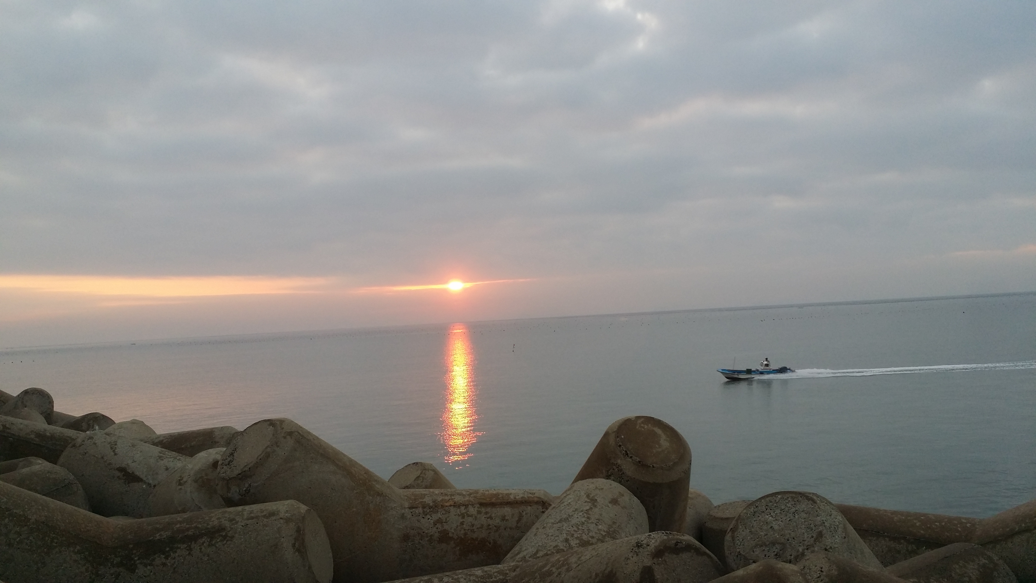 힐링의 섬 진도접도 수품항 서방파제 일출(2017년1월1일) 첨부#5