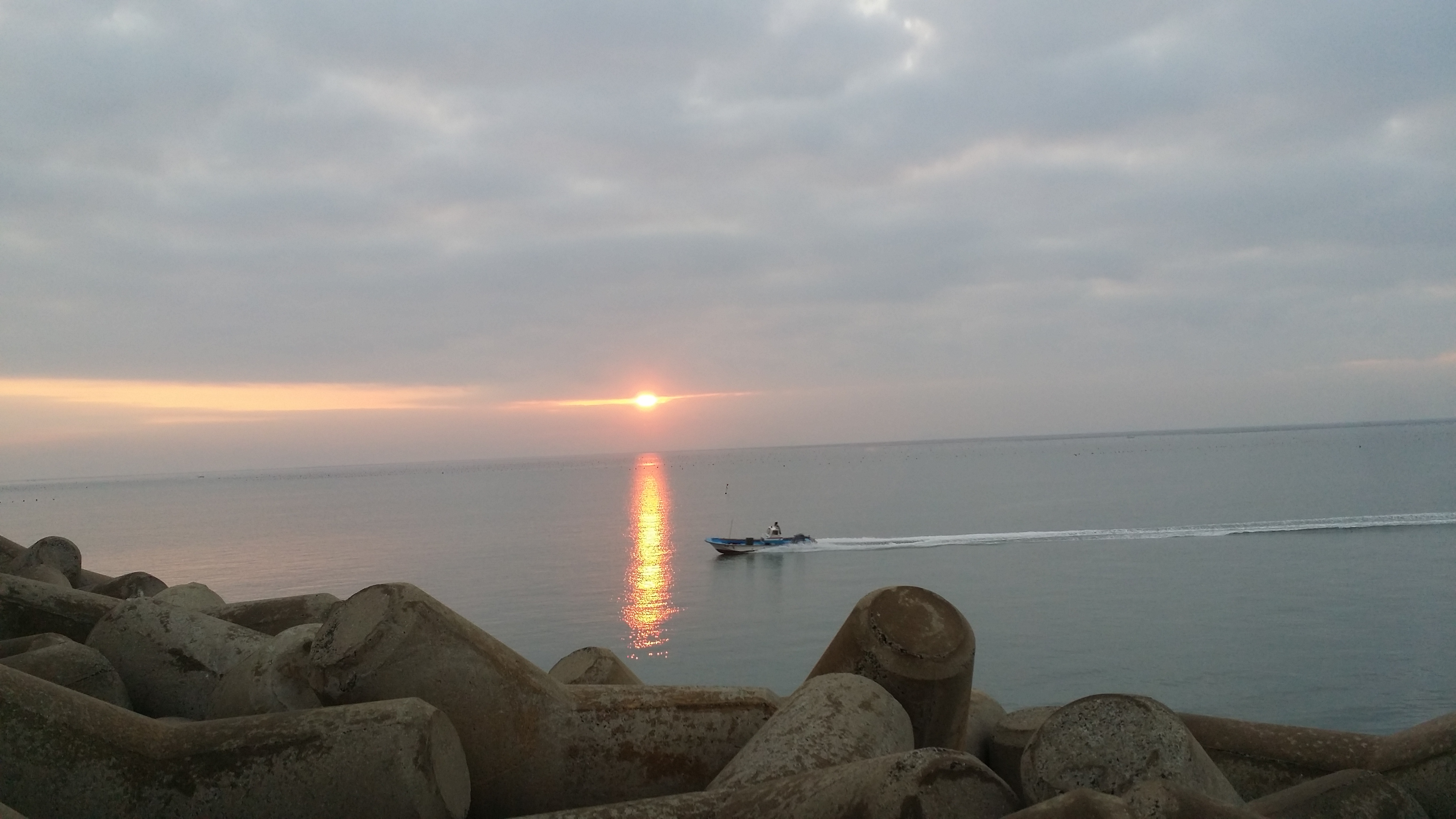 힐링의 섬 진도접도 수품항 서방파제 일출(2017년1월1일) 첨부#6