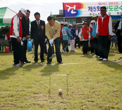 게이트볼 대회 이미지