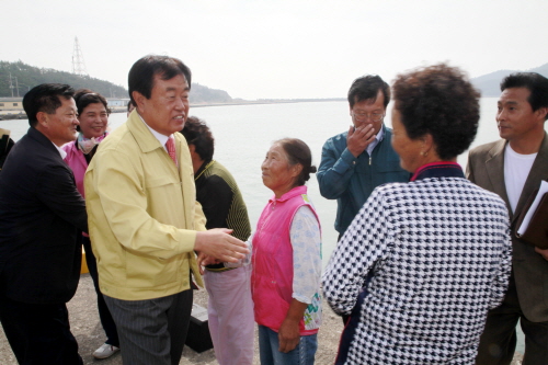 도서낙도 주민과의 대화 이미지