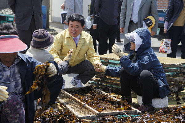 도서 낙도 현장 방문 이미지
