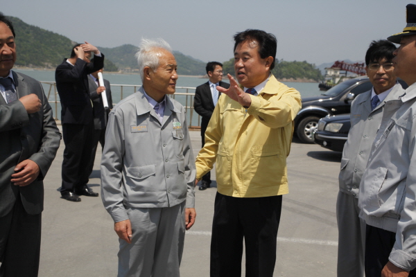 현대 중공업 회장 방문 첨부#2