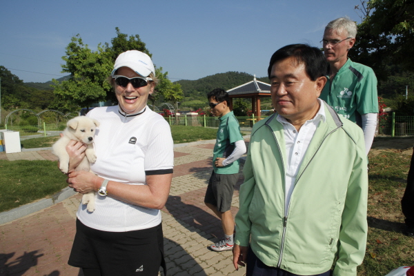 주한 미국 대사 스티븐슨 진도 방문 첨부#3