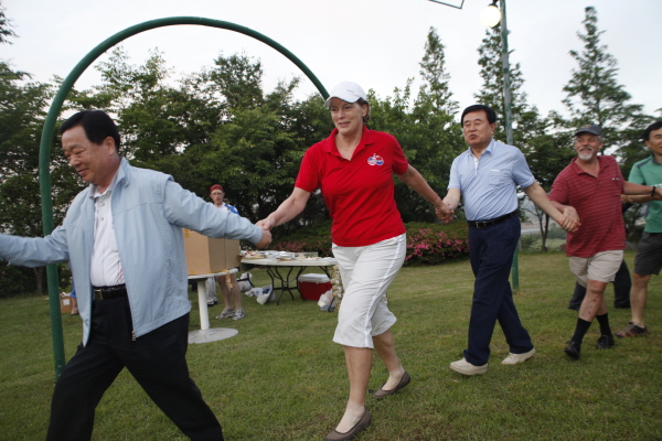 주한 미국 대사 스티븐슨 진도 방문 첨부#6