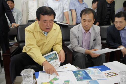 진도항 사업추진 현장방문 첨부#2