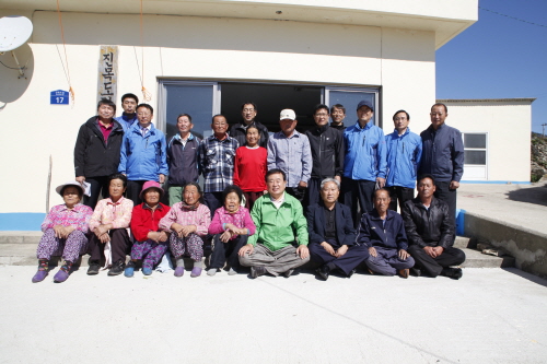 도서 낙도 주민과 대화 이미지