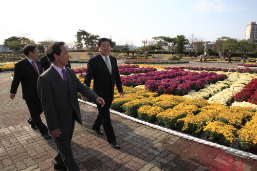국화축제 개회식 이미지