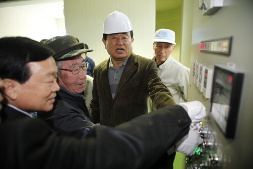 관매도 폐수처리시설 준공식 이미지