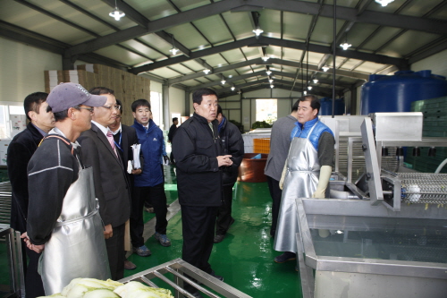 주요 관내사업 현장 방문 이미지