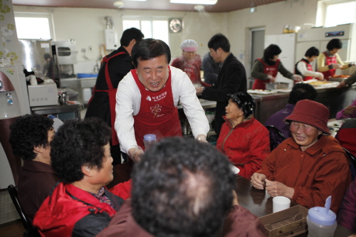 서경노인복지관 급식 봉사 이미지