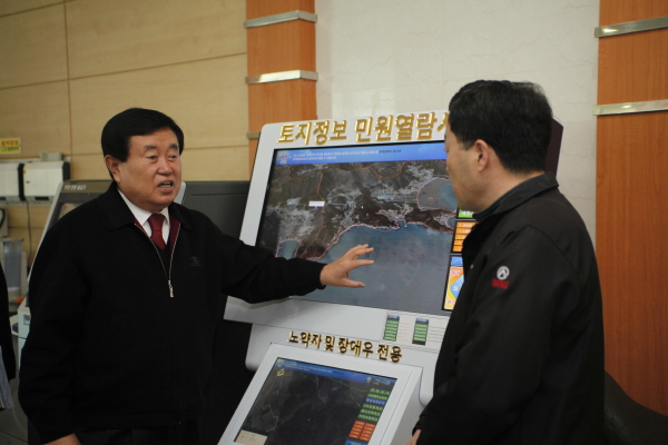 진도군청 민원실 점검 이미지