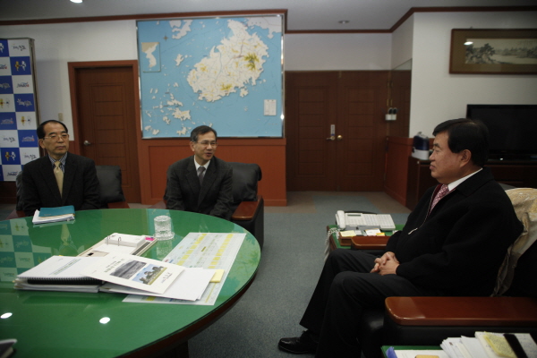 전남농업기술원장 방문 이미지