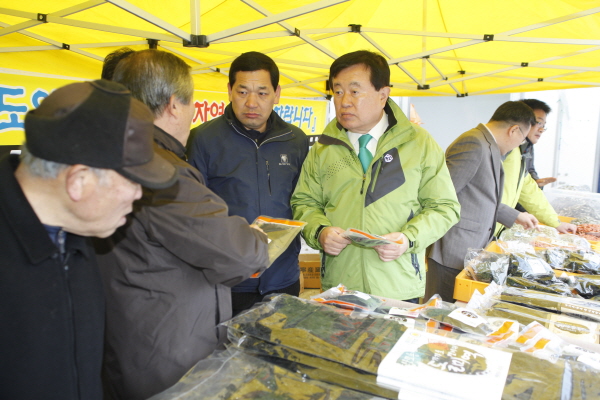 바닷길 체험 현장 방문 이미지