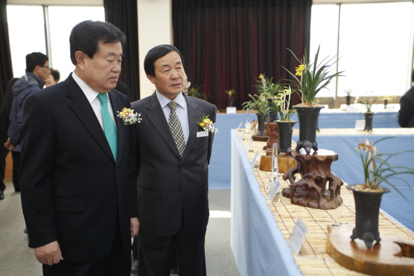 제12회 옥주난우회 난 전시회 이미지