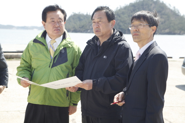 벽파항현장방문 이미지