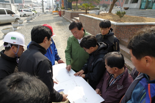 진도읍시가지 개발사업현장 방문 첨부#2