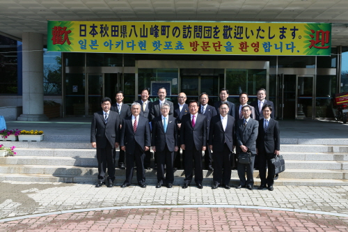 일본 아키타현 핫포쵸 방문단 첨부#2