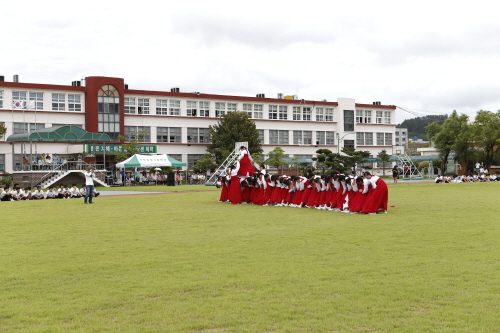 진도실고 진도아리랑공연 이미지