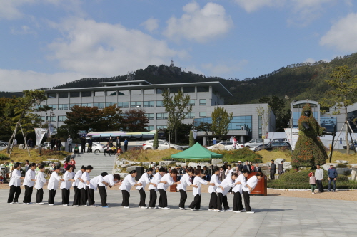 진도국화축제 개장식 이미지