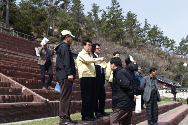 제36회 진도신비의바닷길축제 현장상황 점검 이미지