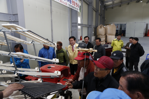 2014년 벼 폿트묘 상자파종 현장 연시회 첨부#2