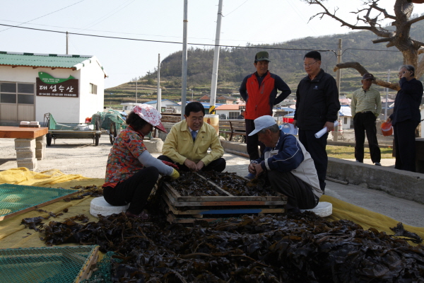 조도면 도서낙도 사업현장 방문 및 마을 주민과의 대화 첨부#3