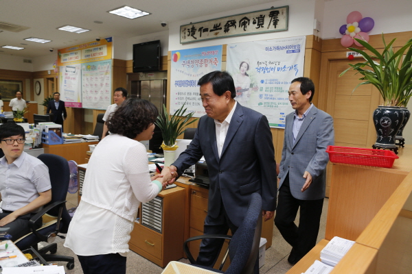 민선6기 출범 관내 유관기관 방문 첨부#3