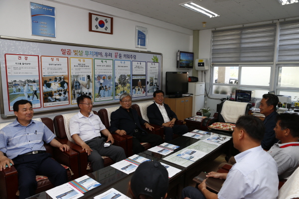 민선6기 출범 조도면 기관,사회단체 방문 첨부#5