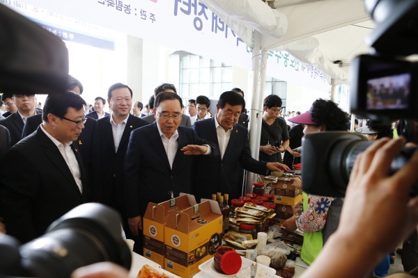 정부 세종청사내 진도 농,수 특산물 직거래 장터 첨부#4