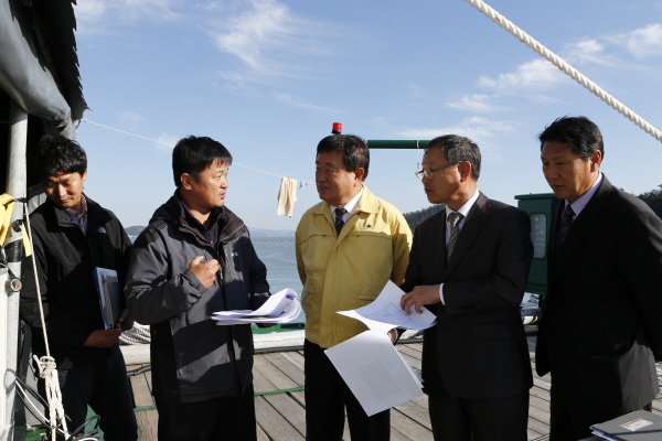 고군오류리 해저유물 발굴현장 방문 첨부#2