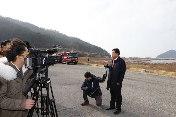 진도항 배후지 개발 기공식 이미지